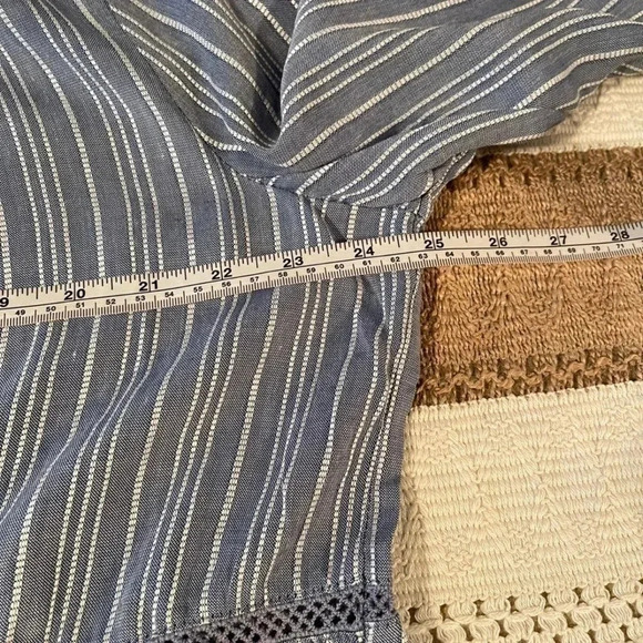 FEVER blue and white striped top - Picture 8 of 10